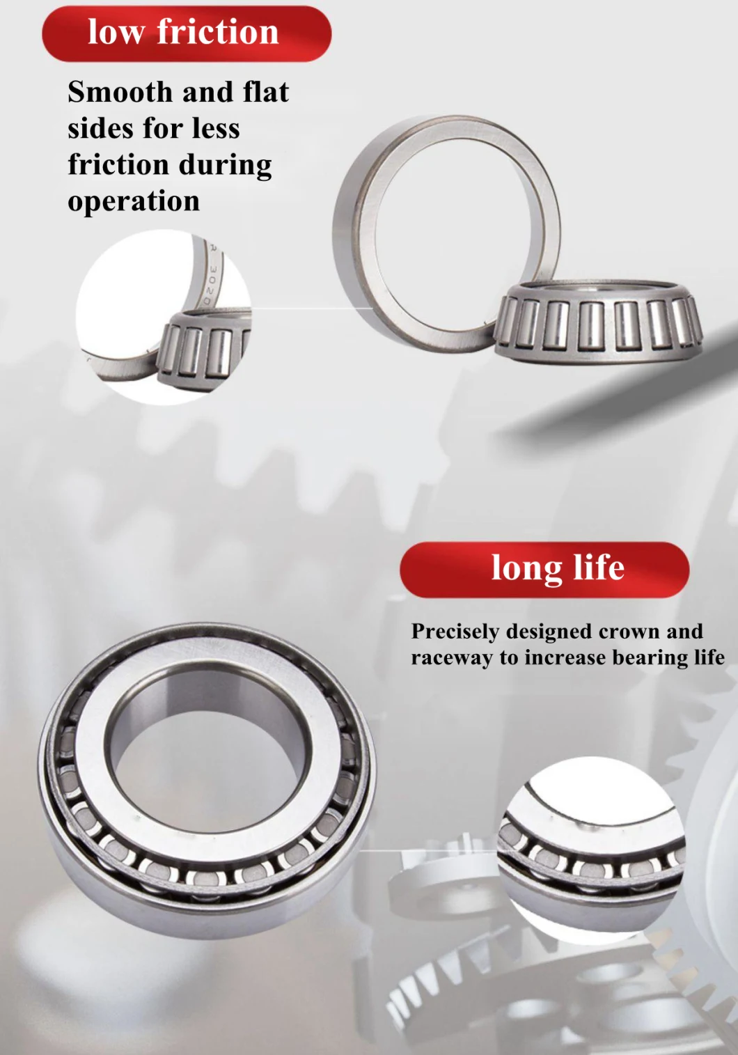 Full Inspection Hh224346/Hh224310 Single Row Seven Non-Standard Sizes Inch Taper Roller Bearing